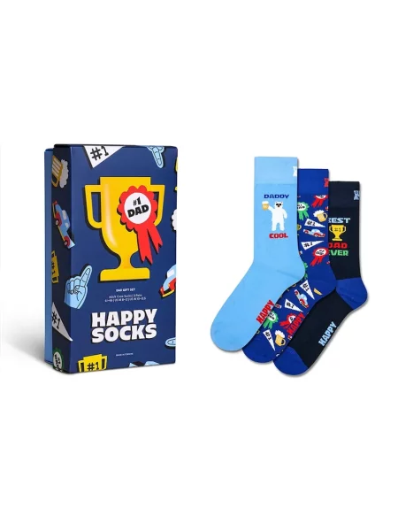 Happy Socks čarape s pamukom plava