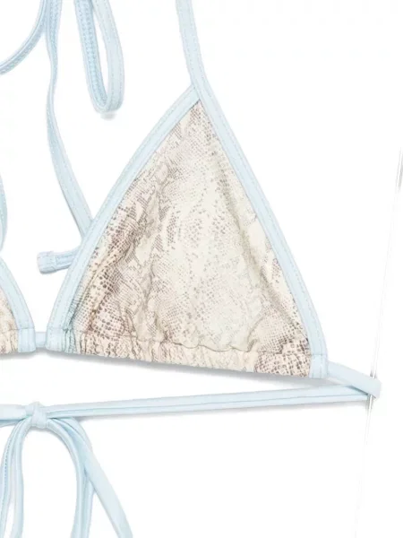 Bikini Frankies Bikinis z nadrukiem niebieski