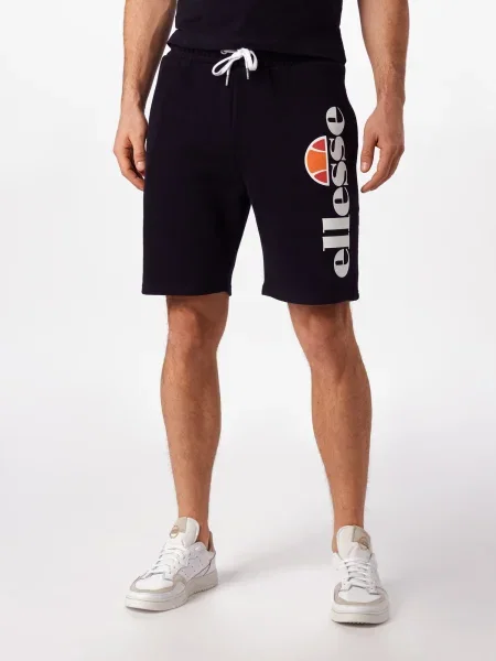 ELLESSE Hlače BOSSINI oranžna / rdeča / črna bela