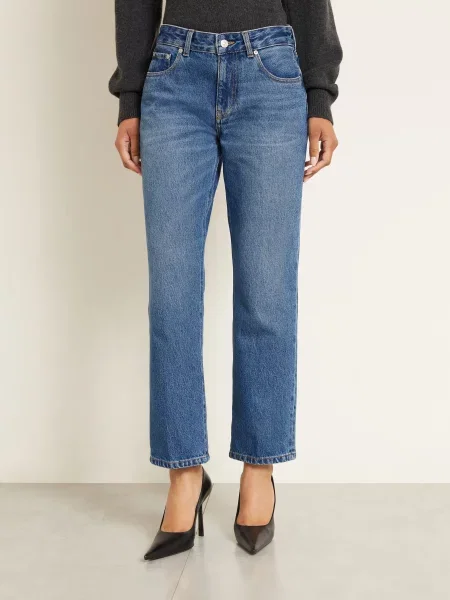 Victoria Beckham Rovné Džíny denim