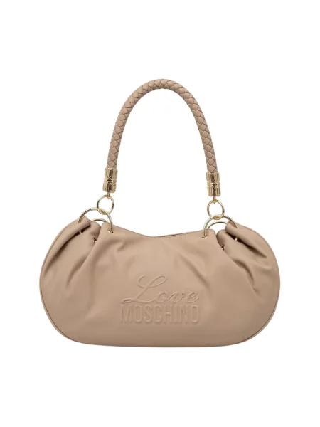 Love Moschino torebka beżowa