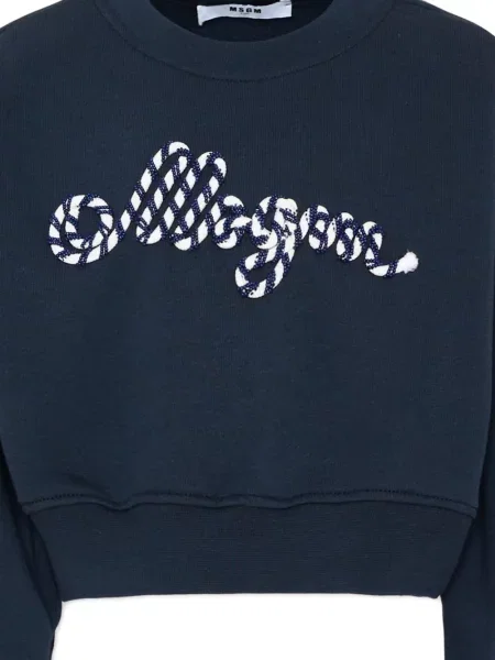 Bluza dziecięca Msgm niebieska