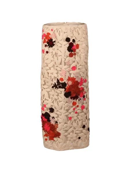 Fustă midi Valentino Garavani cu model floral din dantelă