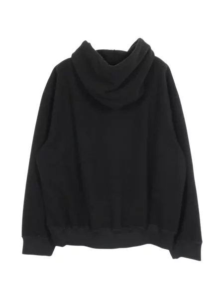 Суичър с качулка Mm6 Maison Margiela с принт черно