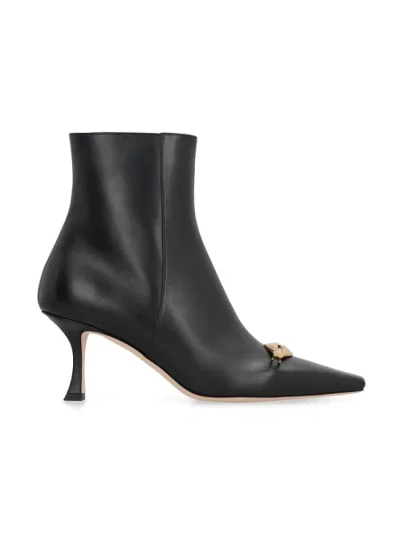 Botki Jimmy Choo skórzane czarne
