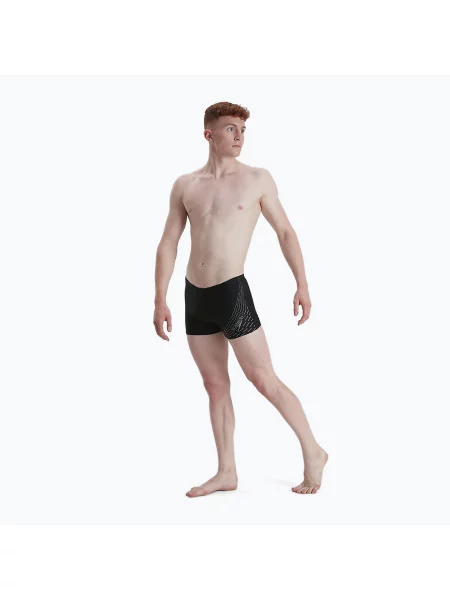 Spodenki kąpielówki Speedo Medley Logo Aquashort czarne