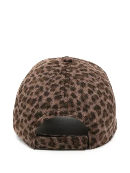 Șapcă Liu Jo cu imagine cu model leopard maro