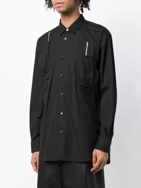 Дълго риза Comme Des Garçons Shirt черно