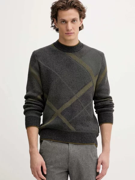 Marc O'Polo pulover din amestec de lână călduros gri