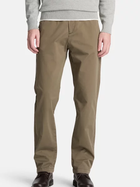TIMBERLAND Chino nohavice CLAREMONT olivová