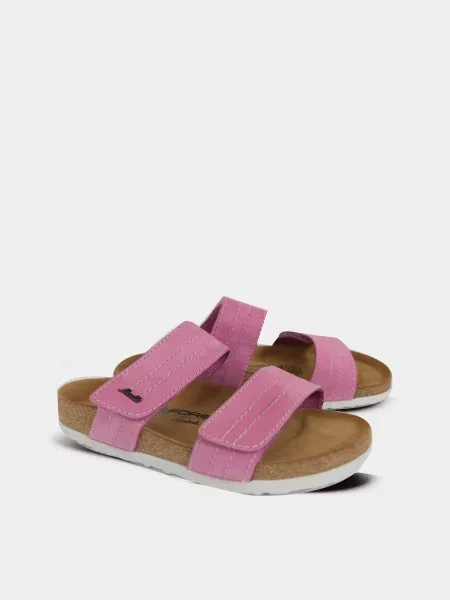 Шкіряні Шльопанці Forelli MALTA-G-Pink рожевий