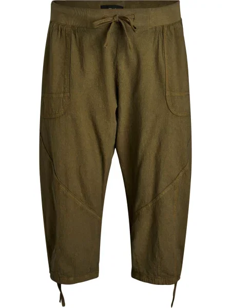 Zizzi Pantaloni Jeasy oliv