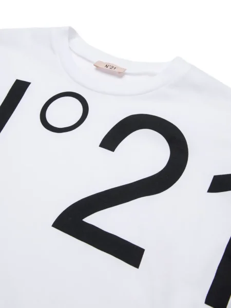 Tricou copii N°21 alb