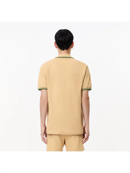 Поло Lacoste коричневое