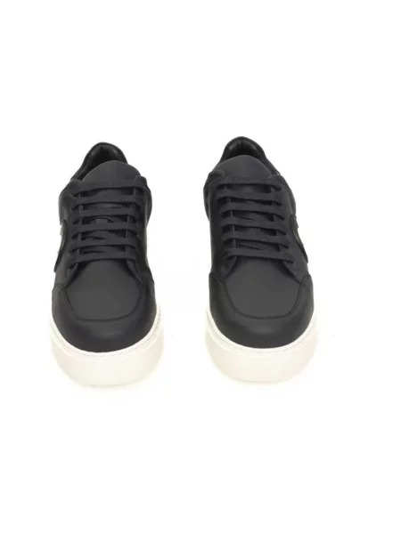 Sneakersy Cerruti 1881 skórzane niebieskie