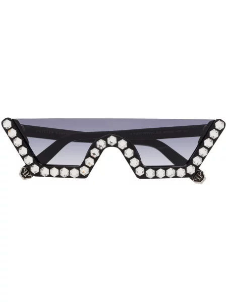 Ochelari de soare Philipp Plein de cristal negru
