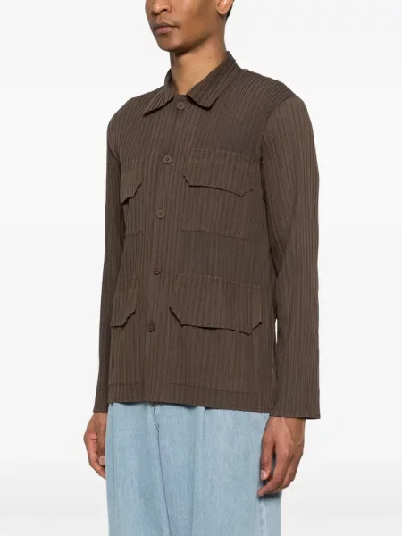 Риза Gongdid Design кафяво