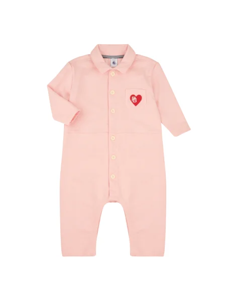 Salopetă copii Petit Bateau roz