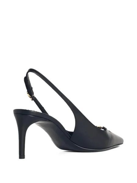 Pantofi cu toc Dolce & Gabbana slingback negru