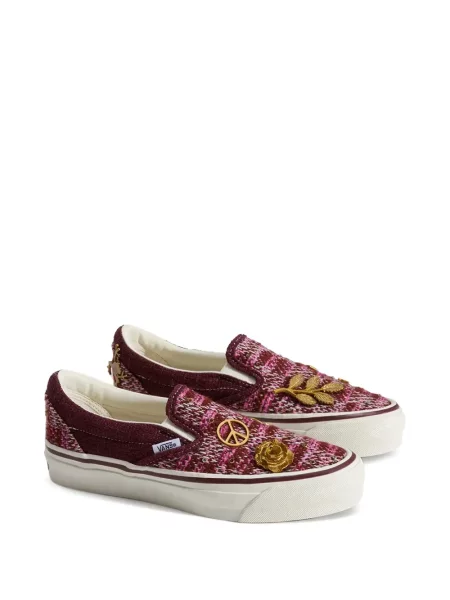 Sneakerși Vans din tweed violet