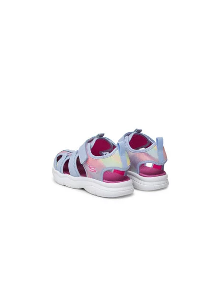 Sandály Skechers fialové