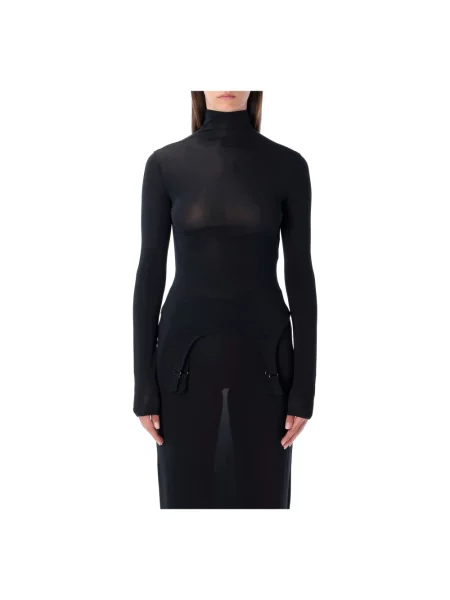 Top Jean Paul Gaultier niebieski