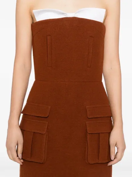 Rochie Shushu/tong cu funde de costum portocaliu