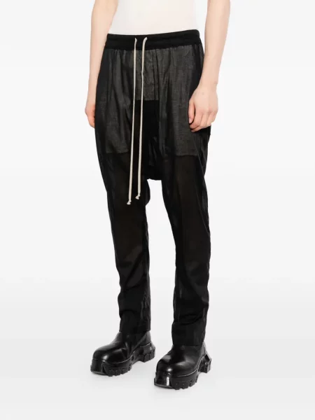 Κορδόνι περίσφιξης παντελόνι Rick Owens μαύρο