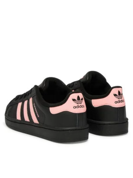 ADIDAS ORIGINALS Tenisky Superstar II svetloružová čierna