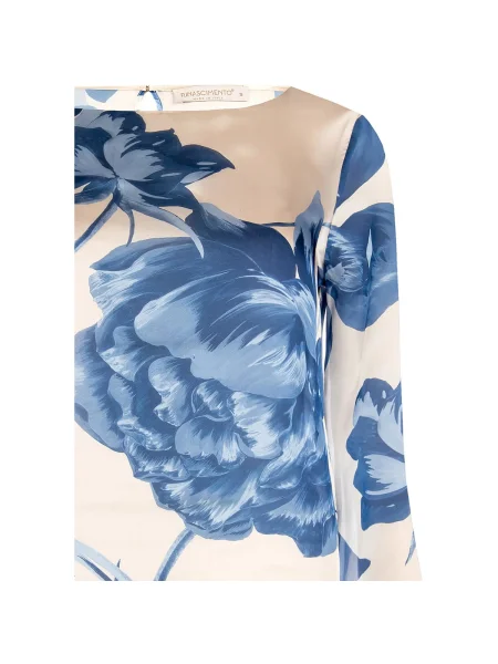 Bluză Rinascimento albastru