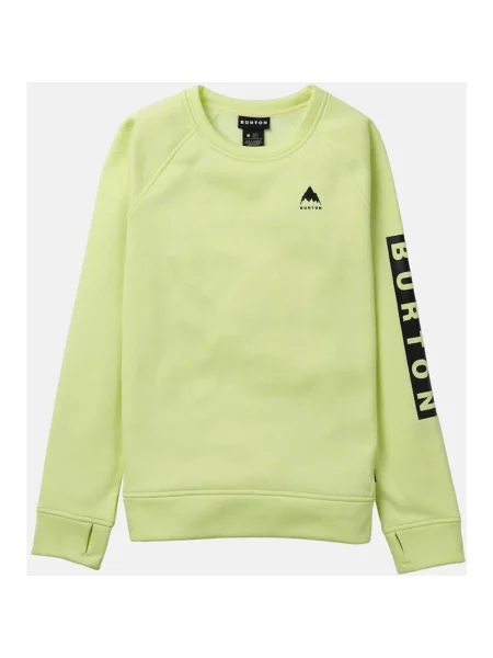 Bluza Burton Oak Crewneck Fleece neonowy S żółty
