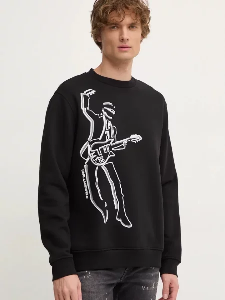 Geacă Karl Lagerfeld negru