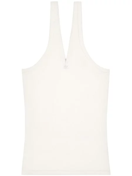 Риза Courreges бяло