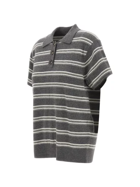 Tricou polo The Garment gri