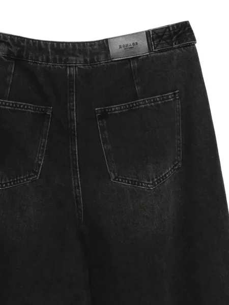 Blugi cu picior larg Homage negru