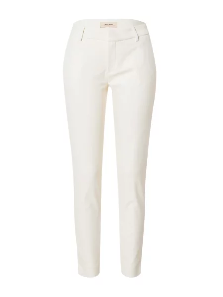 MOS MOSH Pantaloni cu dungă Abbey Night crem