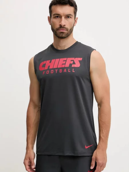 Kratka majica Nike Kansas City Chiefs siva