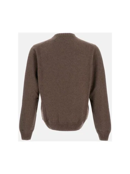 Sweter Gran Sasso z kaszmiru brązowy