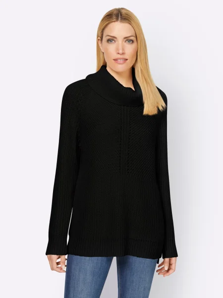 Heine Pulover negru