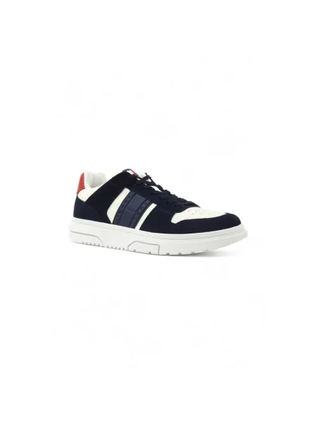 Trampki Tommy Hilfiger skórzane niebieskie