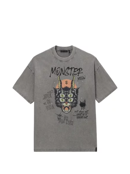 Тениска Five Cm сиво