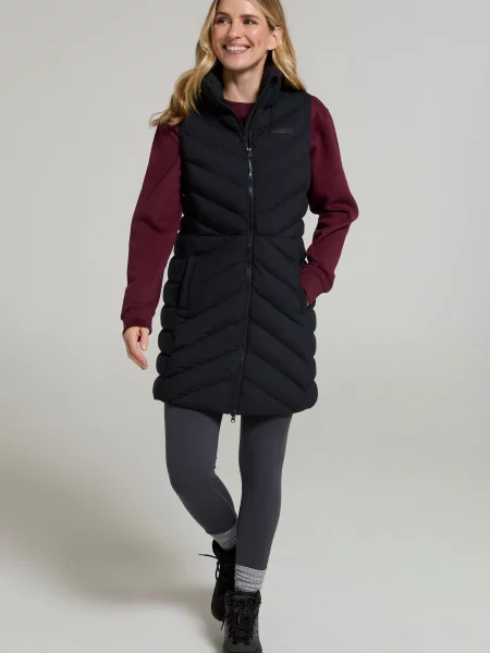 Anmore kamizelka pikowana Black czarna