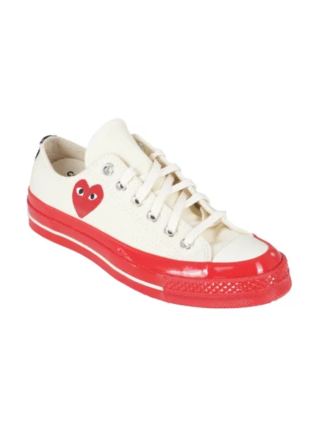 Sneakersy Comme Des Garcons Play białe