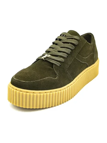 Sneakersy Windsor Smith skórzane zielone