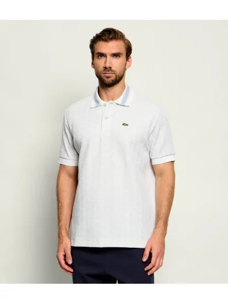Tricou polo Lacoste clasic alb