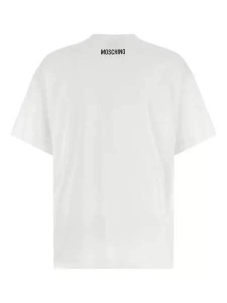 Tricou Moschino cu imagine alb
