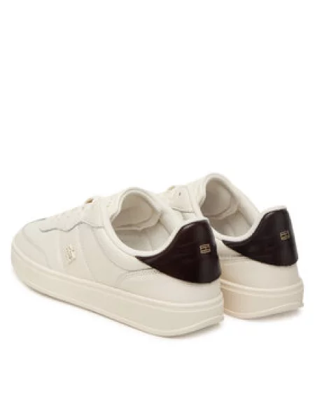 Tommy Hilfiger Sportcipők Heritage Shiny Krém fehér