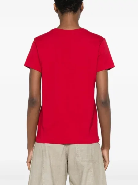 Φλοράλ κοστούμι μπλούζα Polo Ralph Lauren με σχέδιο μωβ