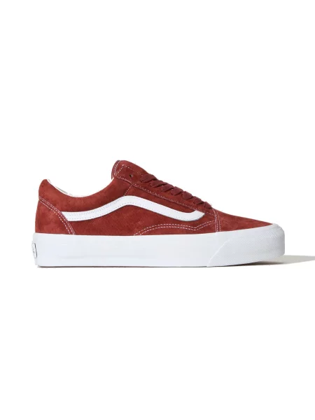 Vans LX Old Skool Burgundy Mężczyźni Buty sportowe Vans Burgundowy Size: 8