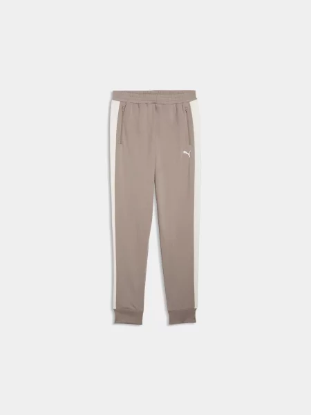 Спортивні штани PUMA T7 Knitted Pants комбінований верх бежевий